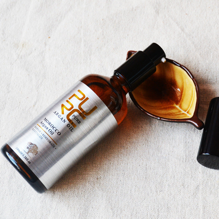 PURE Natural Moroccan Nut Hair Oil - Deep Hair Moisturizing (100ml)
