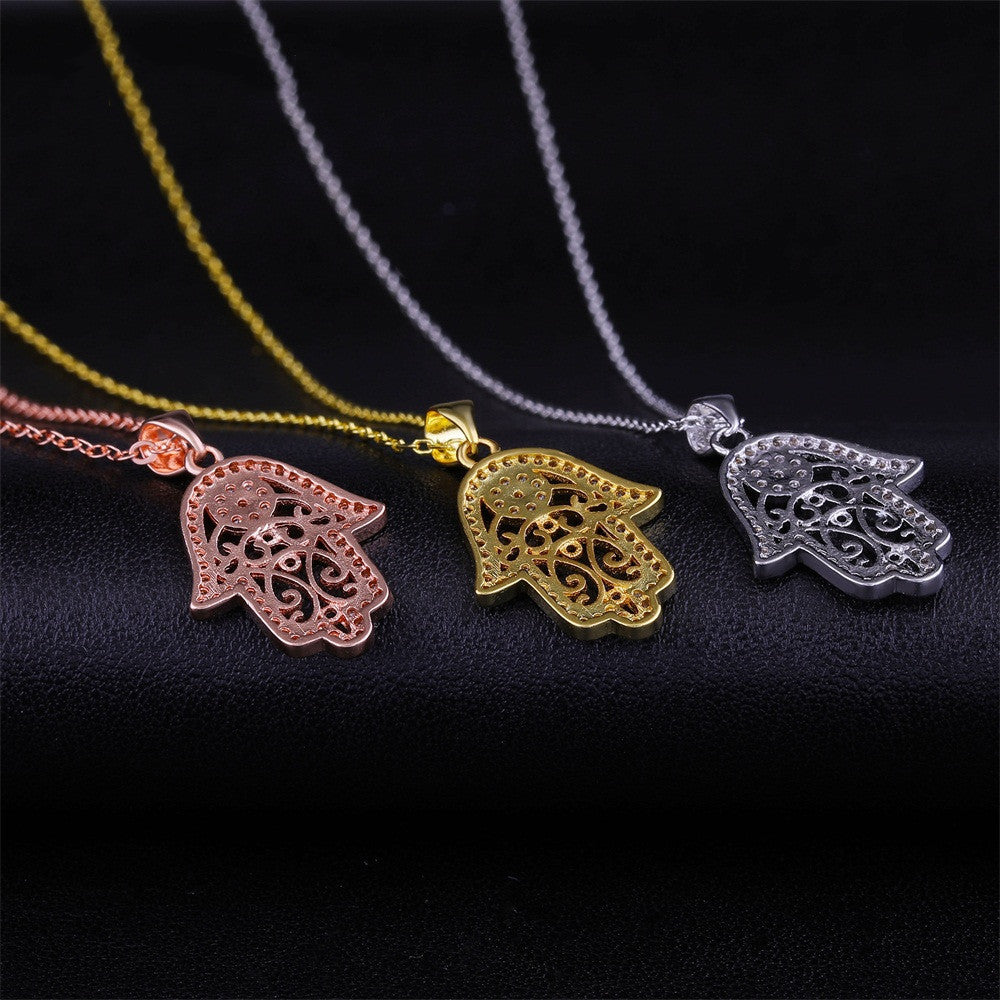 Evil Eye Pendant with Necklace
