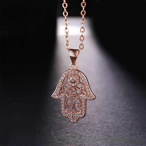 Evil Eye Pendant with Necklace