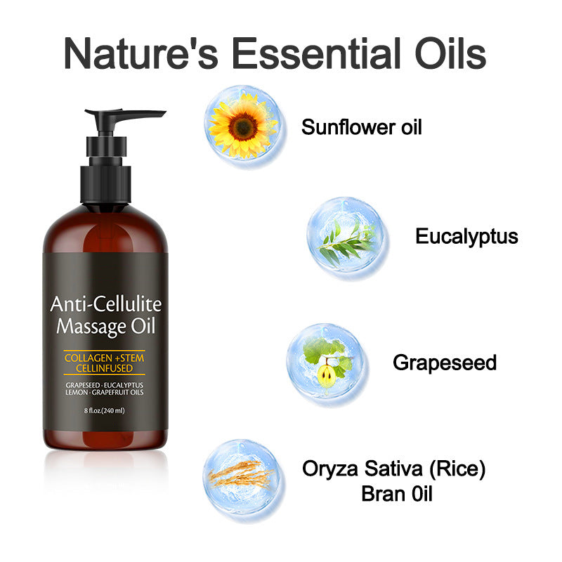 Anti Cellulite Body Massage Treatment Oil (240 ml)